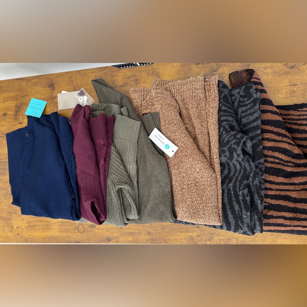 NEW Women's Knit Cardigan Sweater Bundle Size S Assorted Brands from Stitch Fix